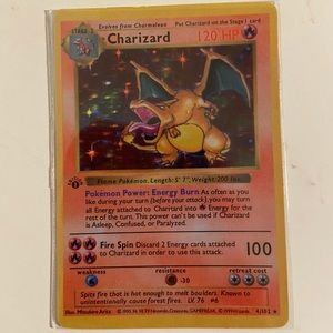Charizard Pokemon card